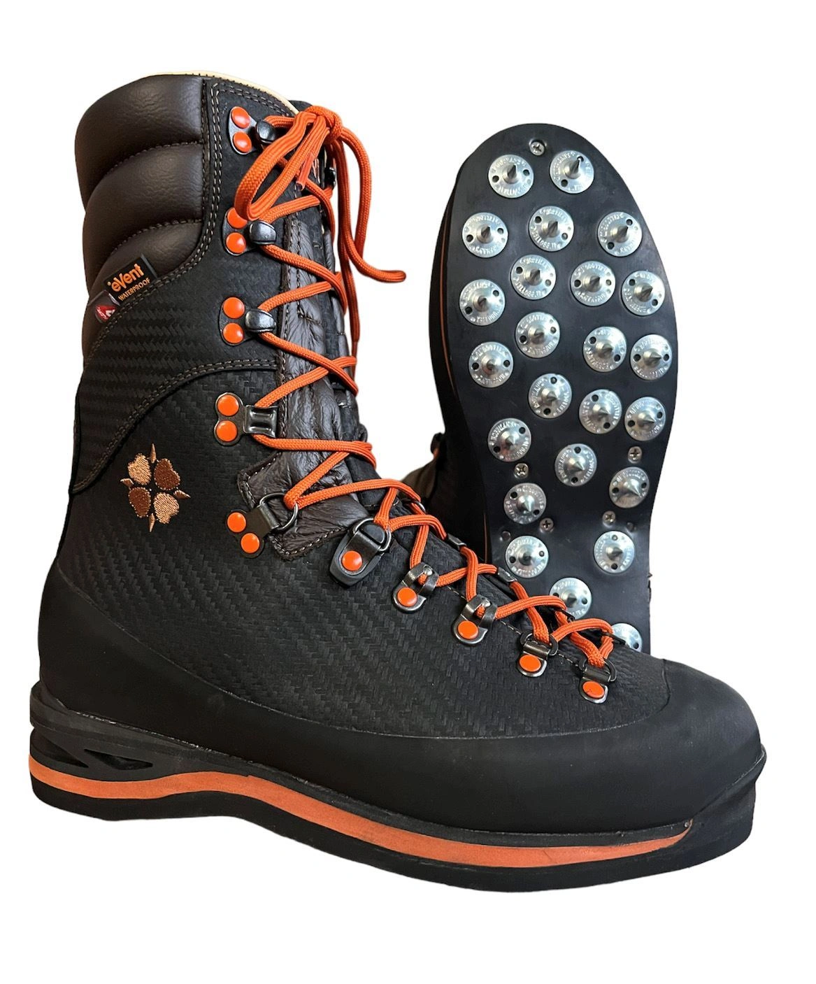 Grizzly's Sturdy Calk Sole Boots - Plain Toe, Ready for the Toughest Terrain, Blimey!